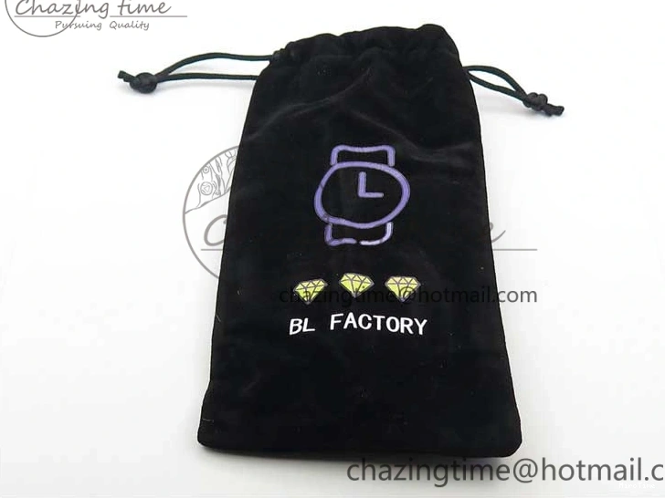 MiroTime 0124 Daytona 116589RBOW YG Rainbow Crystal BLF Best Edition Black Dial on Rubber Strap A EasyMatch 3238